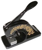 Antique desktop address embossing press